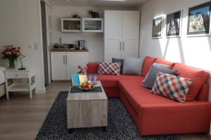 Posezení v ubytování B&B Porcini
