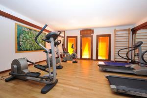 Fitness centrum a/nebo fitness zařízení v ubytování Hotel Roxy Plaza