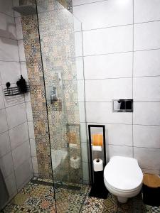 Kúpeľňa v ubytovaní Topolove Rooms & Apartments