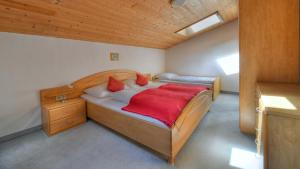 Posteľ alebo postele v izbe v ubytovaní Ferienwohnung Adrowitzer