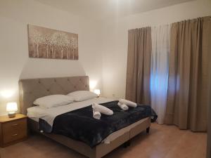 Posteľ alebo postele v izbe v ubytovaní Studio apartment Calm nature