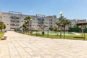 Budynek, w którym mieści się apartament