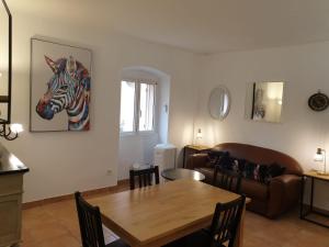 Posezení v ubytování Appartements de l'Eglise