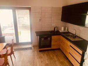 Kuhinja oz. manjša kuhinja v nastanitvi Apartmány Županovice