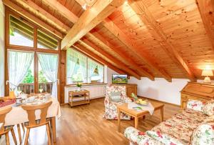 Posezení v ubytování Haus am Balsberg