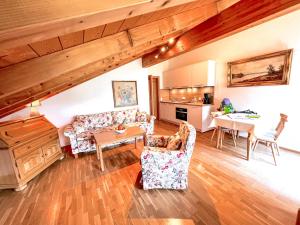 Kuchyň nebo kuchyňský kout v ubytování Haus am Balsberg