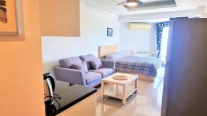 Posezení v ubytování Sea view apartment on Jomtien beach Pattaya