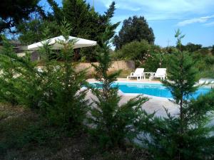The swimming pool at or close to Villa Trullo Panorama