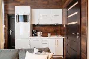 Kuchnia lub aneks kuchenny w obiekcie Honey Apartment - LoftAffair