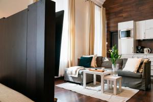 Część wypoczynkowa w obiekcie Honey Apartment - LoftAffair