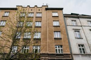 Budynek, w którym mieści się apartament