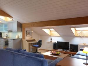 Kuchyň nebo kuchyňský kout v ubytování Apartment Breithorn Residence Apt-09 by Interhome