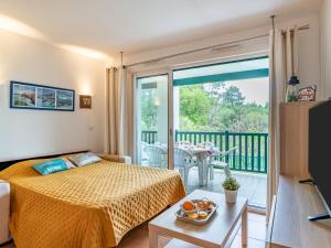 Μια τηλεόραση ή/και κέντρο ψυχαγωγίας στο Apartment Domaine Iratzia by Interhome +32 φωτογραφίες