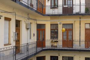 Balkón alebo terasa v ubytovaní Corvin Residence