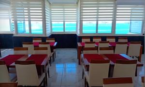 A restaurant or other place to eat at Galaxy Beach Hotel Alanya