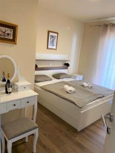 Postel nebo postele na pokoji v ubytování Guesthouse Mira