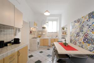 Η κουζίνα ή μικρή κουζίνα στο Magnoliahome ai musei