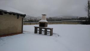 El Mirador del Hayedo v zime