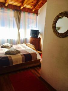 Postel nebo postele na pokoji v ubytování Rolling Stone Hostel