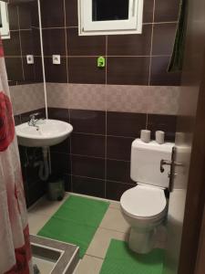 Koupelna v ubytování Rolling Stone Hostel