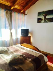 Postel nebo postele na pokoji v ubytování Rolling Stone Hostel
