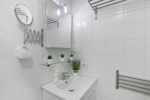 Koupelna v ubytování Apartamento Porís