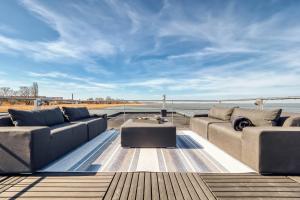 Posezení v ubytování Floatinghouses BernsteinResort