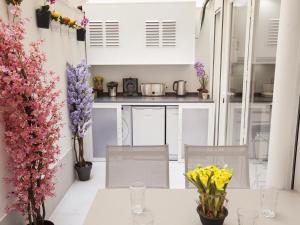 Virtuvė arba virtuvėlė apgyvendinimo įstaigoje Apartamento Embajadores Confort VII en Madrid