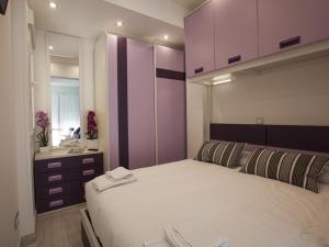 Lova arba lovos apgyvendinimo įstaigoje Apartamento Embajadores Confort VII en Madrid