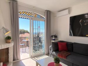 Posezení v ubytování Verano Azul 67 Casasol Apartments