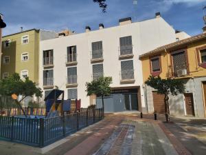 Το κτήριο όπου στεγάζεται  το διαμέρισμα