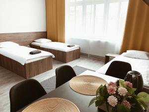 Posteľ alebo postele v izbe v ubytovaní Noclegi Comfort - Self Check-in 24h