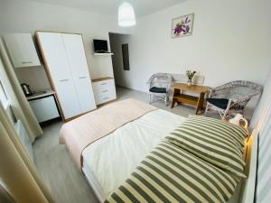 Villa Horyzont客房内的一张或多张床位
