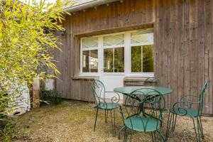 En have udenfor Gîte La Cormorandière