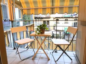 Balkón alebo terasa v ubytovaní La tua Casetta in Centro