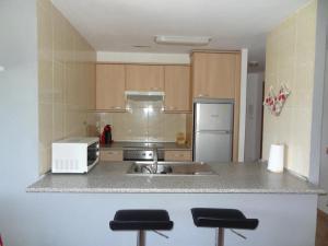 A kitchen or kitchenette at Los Juncos