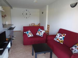 A seating area at Los Juncos