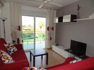 A television and/or entertainment centre at Los Juncos