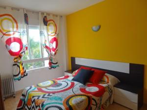 A bed or beds in a room at Los Juncos