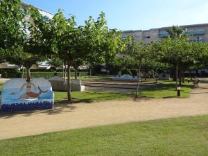 A garden outside Los Juncos
