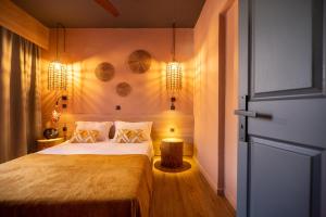 Posteľ alebo postele v izbe v ubytovaní Paradisio Baby & Kinder Hotel