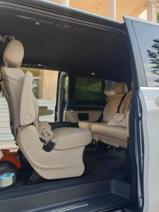 an open back seat of a van with the back seatsktop at Casa Vacanze Storica in Seborga