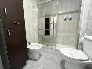 Koupelna v ubytování Apartamento Playa Velilla Park II