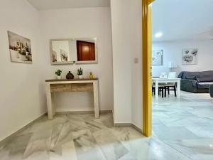 Posezení v ubytování Apartamento Playa Velilla Park II