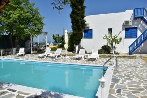 Bazén v ubytovaní Navy Greece Villa with swimming pool & sea view alebo v jeho blízkosti