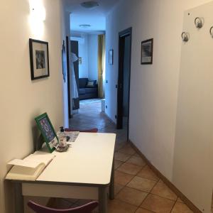 Ένα ή περισσότερα κρεβάτια σε δωμάτιο στο Apartment Verdiano +8 φωτογραφίες