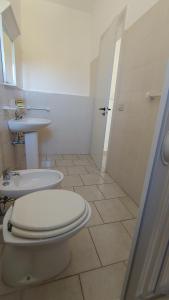 Koupelna v ubytování Liama 1 bilocale con vista mare nel Salento