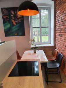 Posezení v ubytování Apartament Hania
