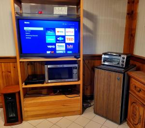 TV at/o entertainment center sa A Stunning Chalet Style Home