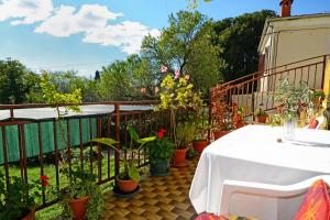 Balcone o terrazza di Rooms Tomc